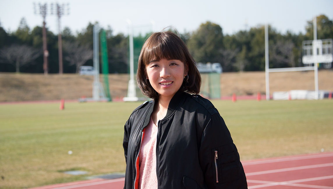 日本一のチームを率いてきた、女子陸上競技部主将の覚悟と努力