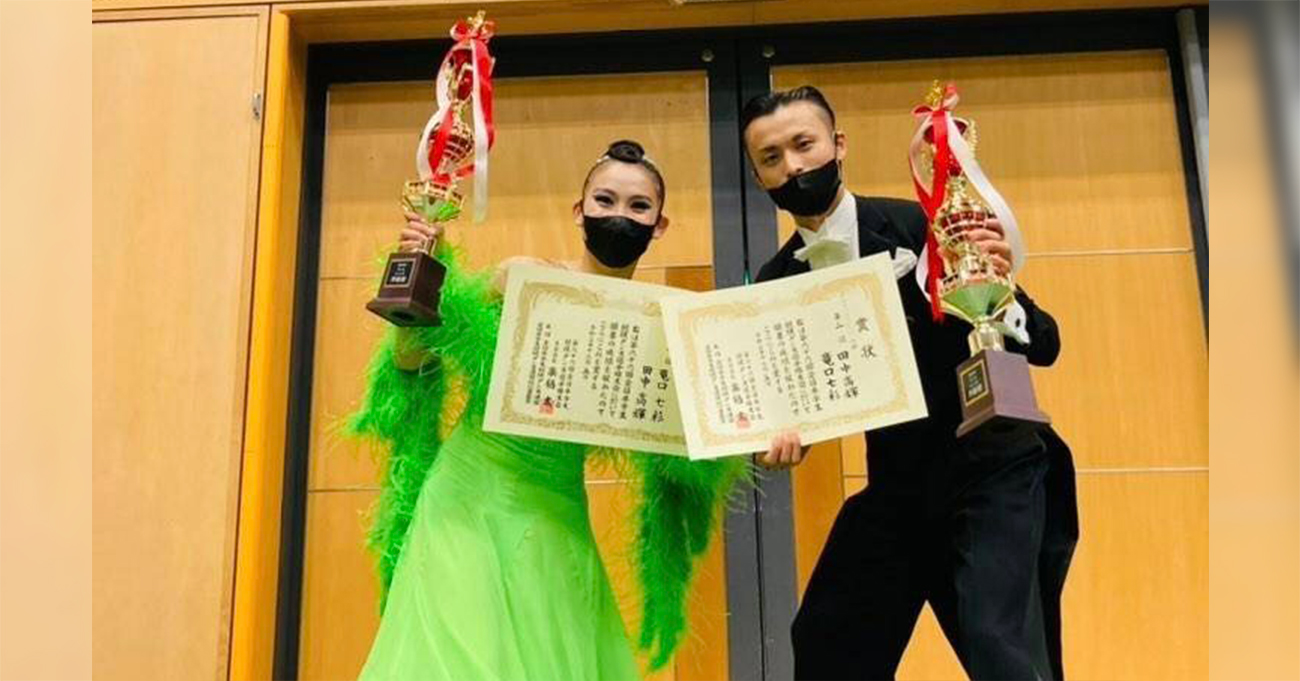 競技ダンス部が全日本大会で準優勝